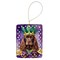 Edge Collections - 2.80" X 0.15" - Multicolor - Cocker Spaniel Mardi Gras Royal Collectible - 1 Piece